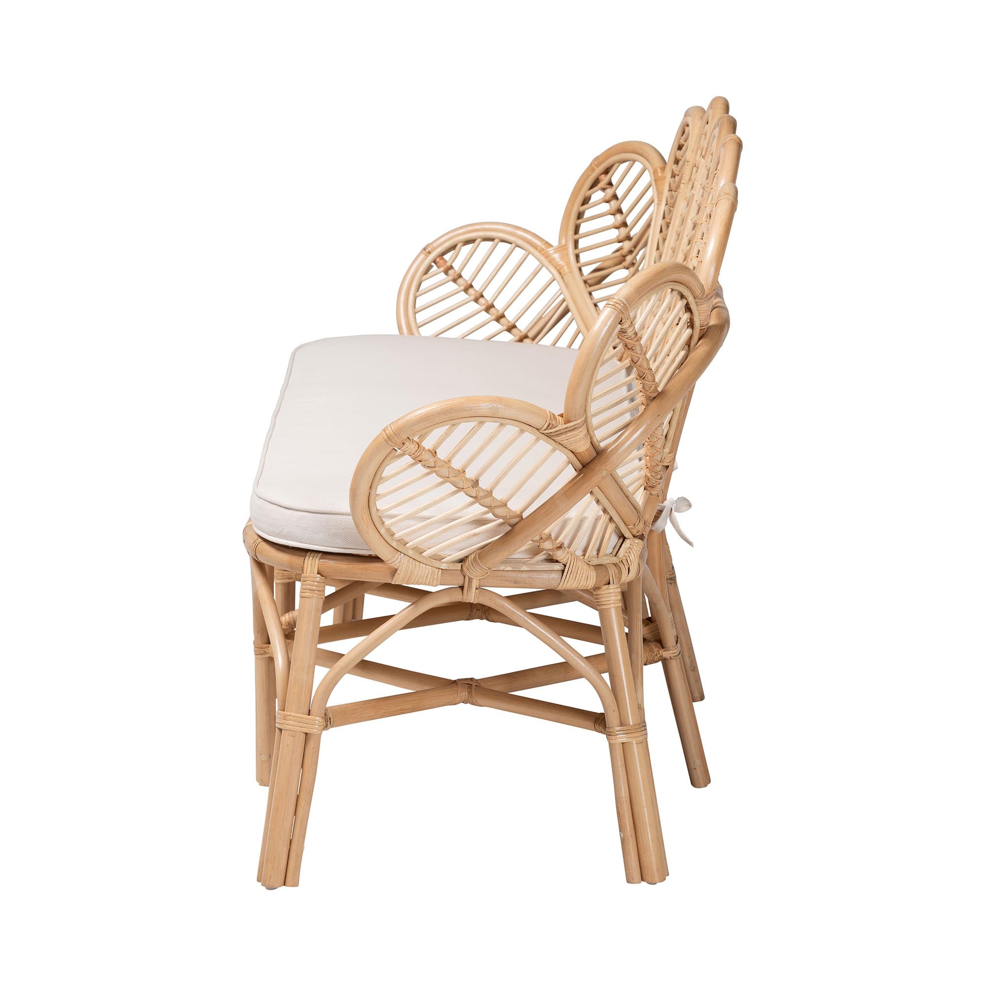 Bali & Pari Eliava Rattan Accent Bench