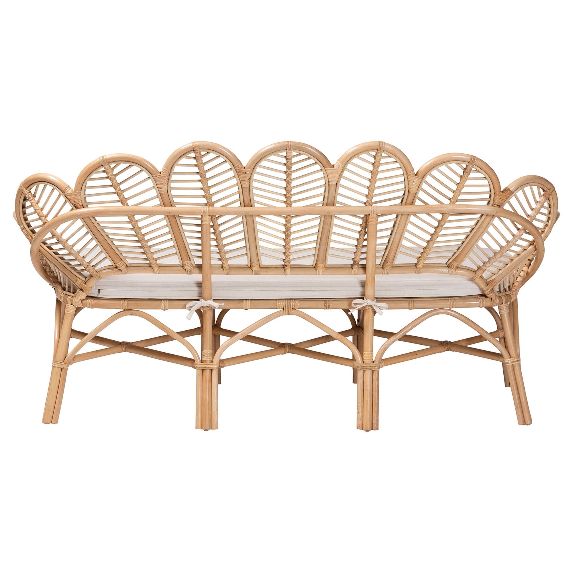 Bali & Pari Eliava Rattan Accent Bench