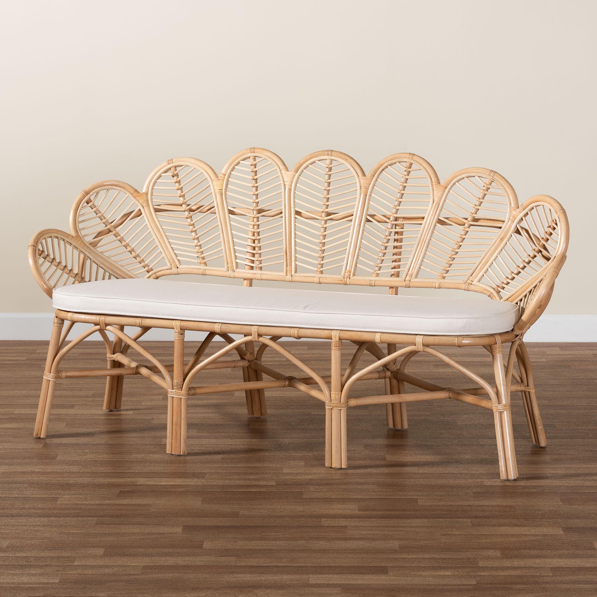 Bali & Pari Eliava Rattan Accent Bench