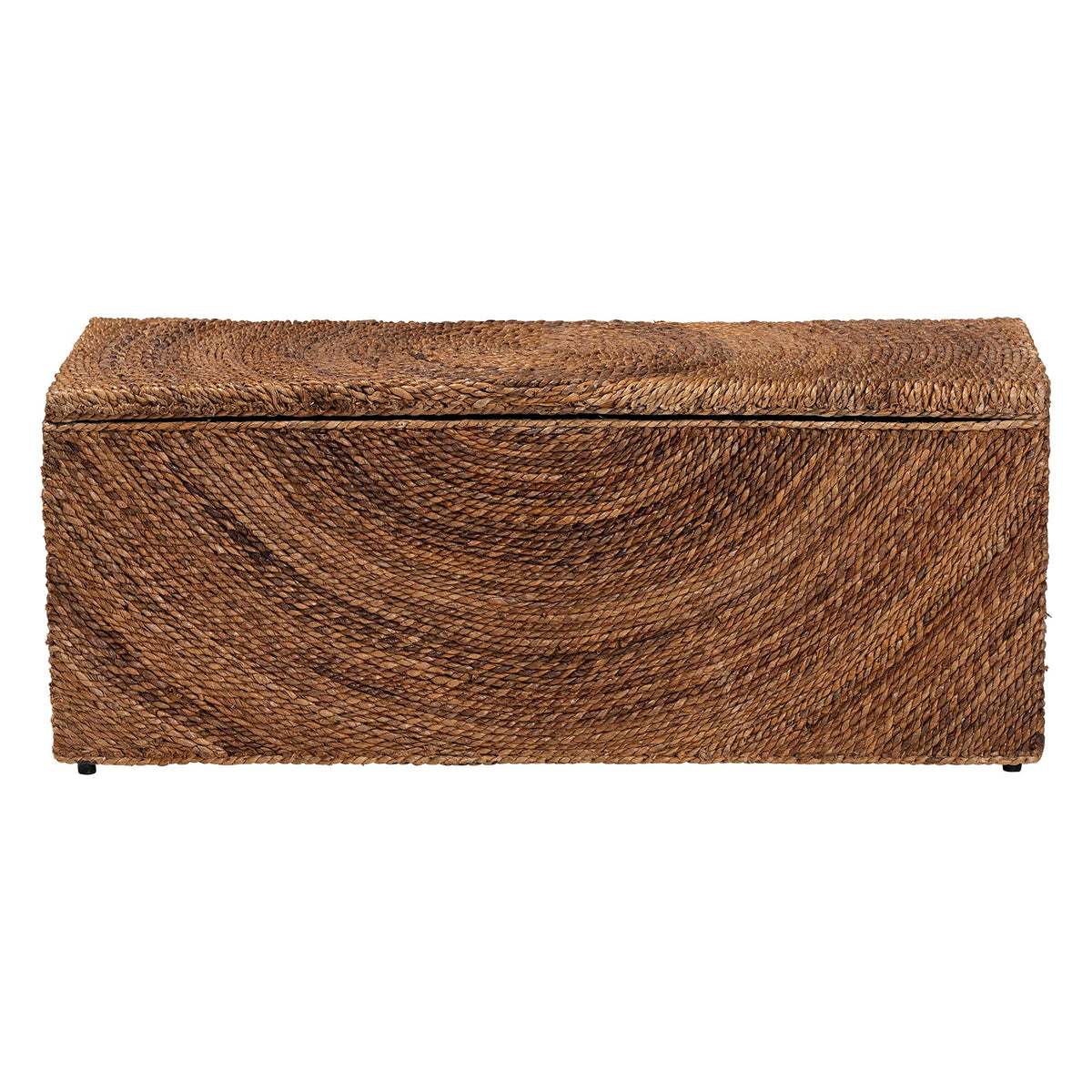 Bali & Pari Verino Handwoven Seagrass Storage Bench