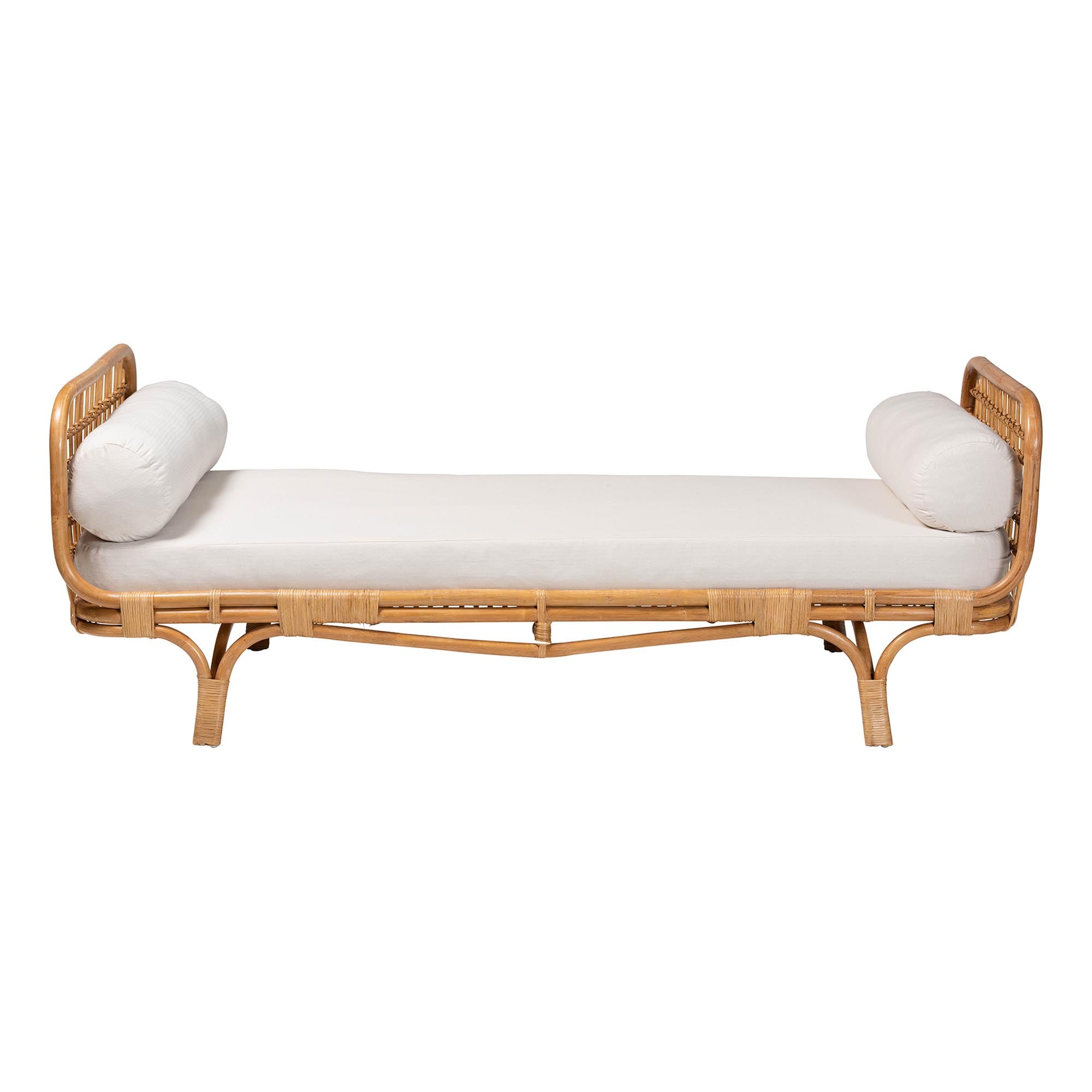 Bali & Pari Aiko Handwoven Rattan Daybed