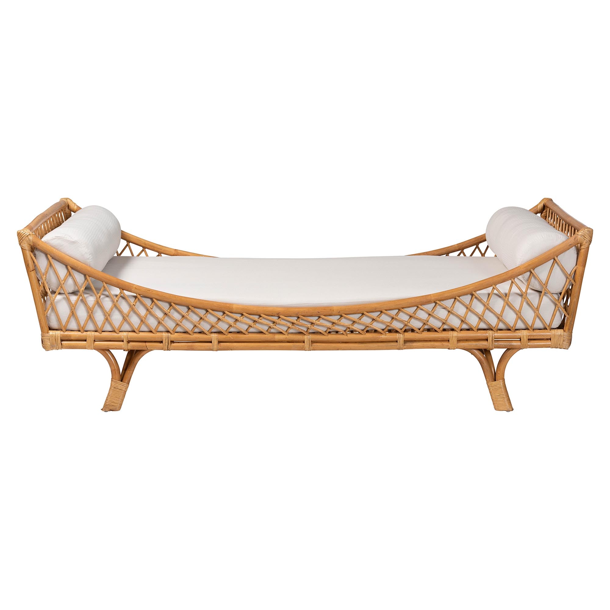 Bali & Pari Akemi Handwoven Rattan Daybed