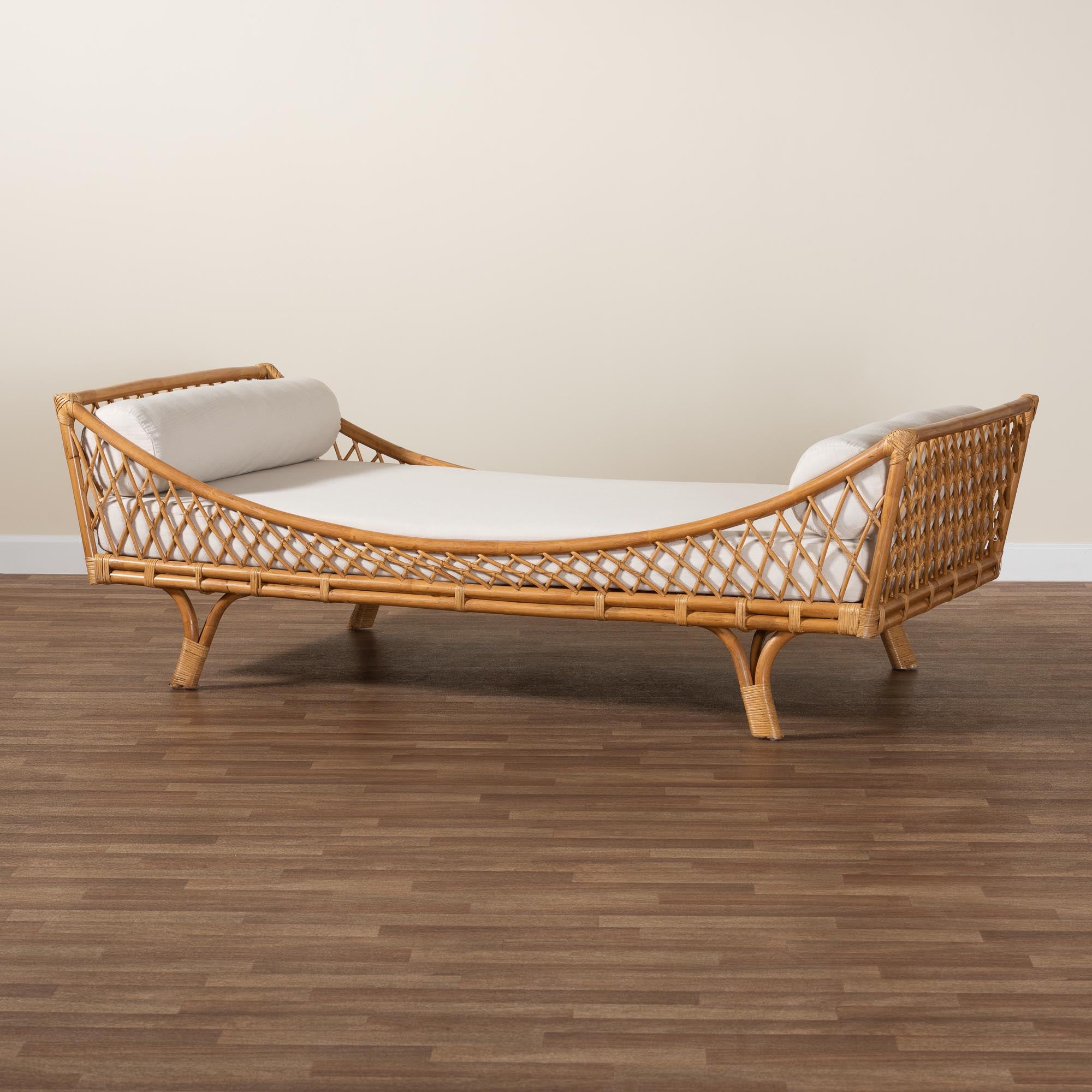 Bali & Pari Akemi Handwoven Rattan Daybed