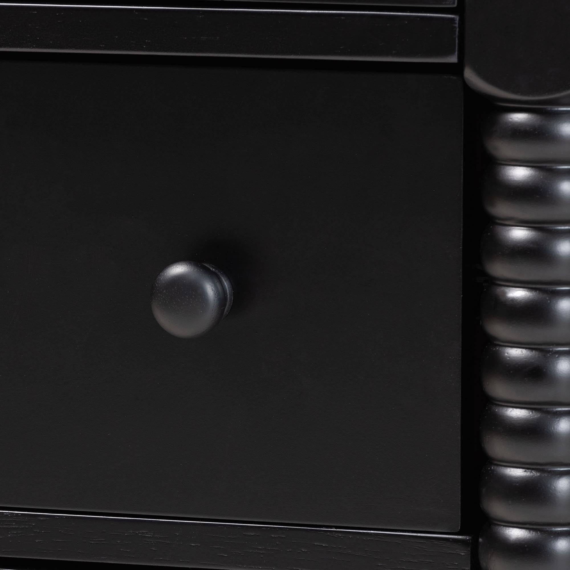 Braith Farmhouse Spindle Wood 7-Drawer Dresser