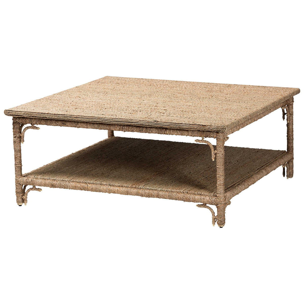 Bali & Pari Ganit Handwoven Seagrass Coffee Table