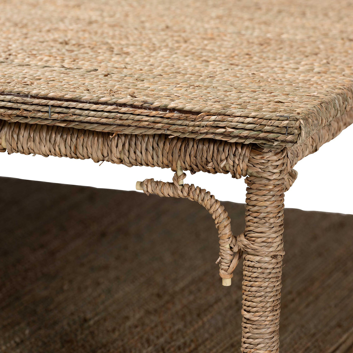 Bali & Pari Ganit Handwoven Seagrass Coffee Table