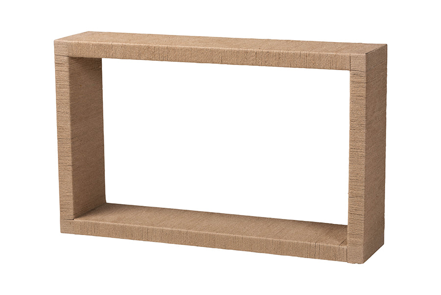 Bali & Pari Rajiya Handwoven Jute Console Table