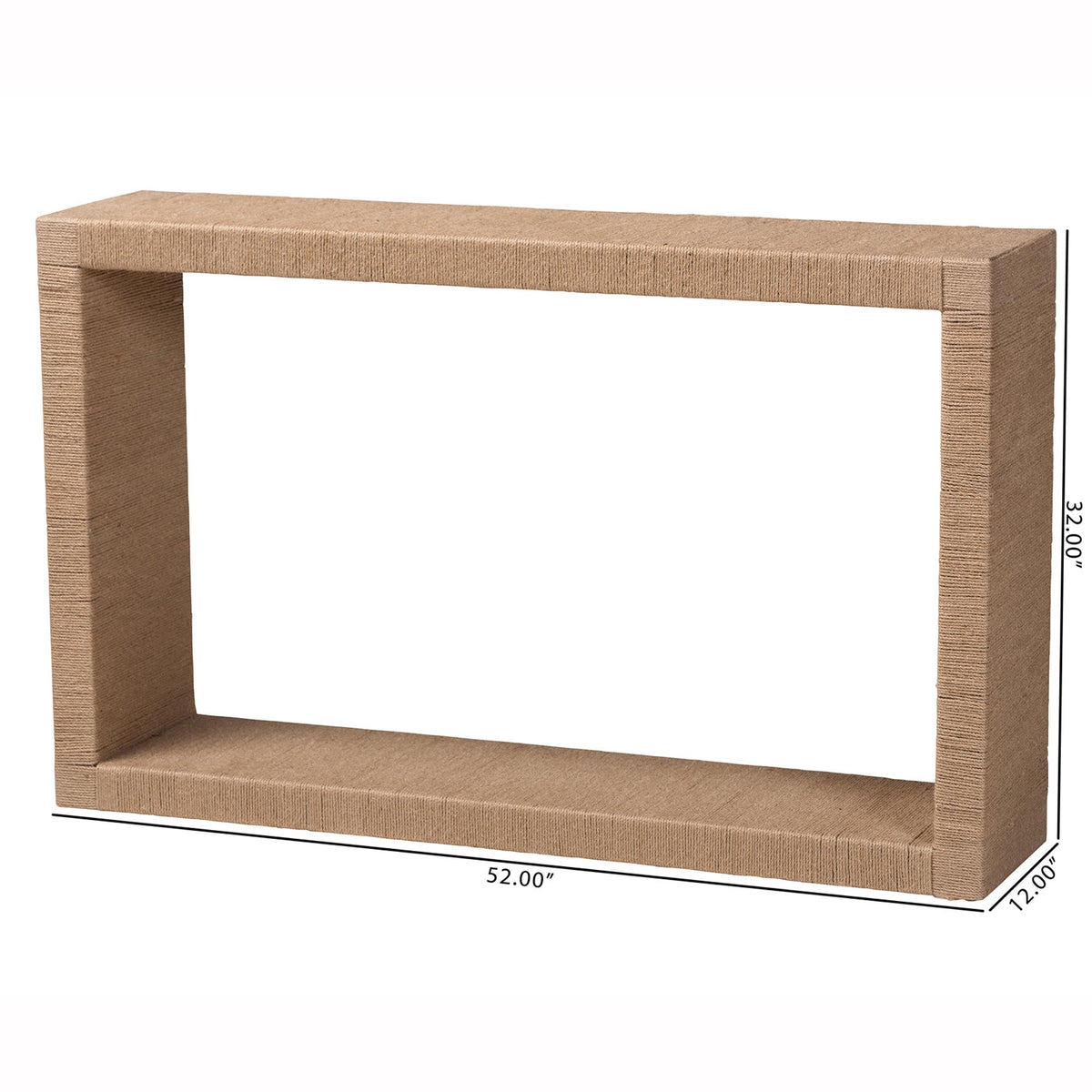 Bali & Pari Rajiya Handwoven Jute Console Table