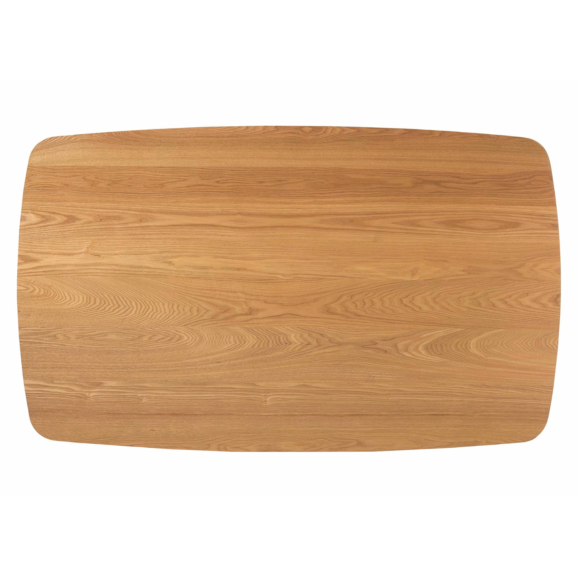 Emily 5-Piece Dining Set - Solid Wood Rectangular Table with Boucle Upholstered Chairs, Mid-Century Modern Dining Furniture for Kitchen or Dining Room, and