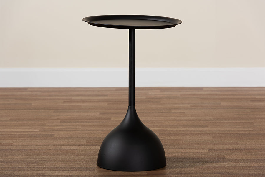 Webb Metal Pedestal Side Table