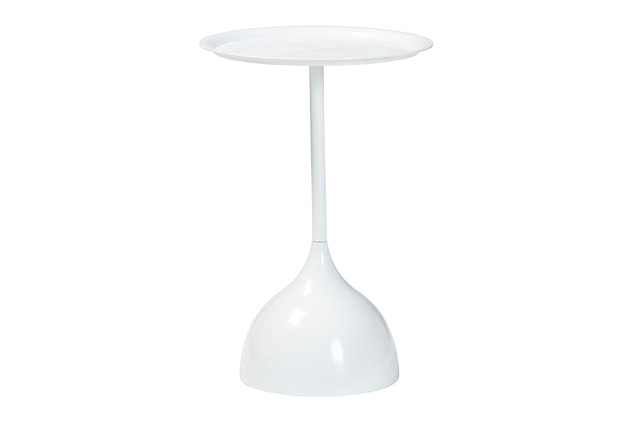 Webb Metal Pedestal Side Table