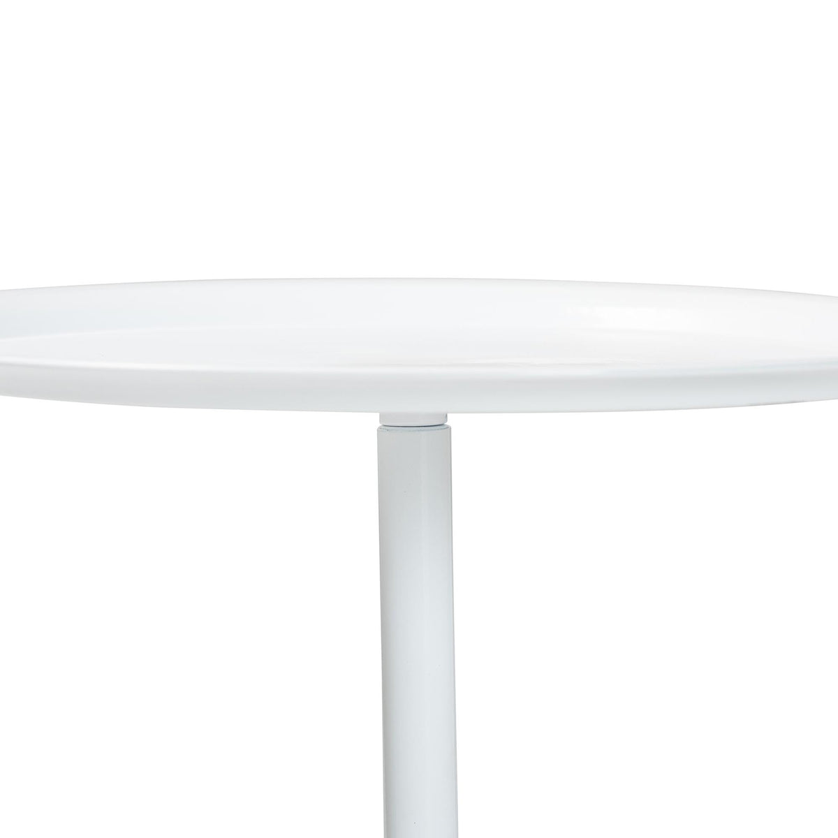 Webb Metal Pedestal Side Table