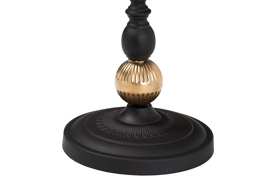 Javion Modern Glam Round Accent Side Table