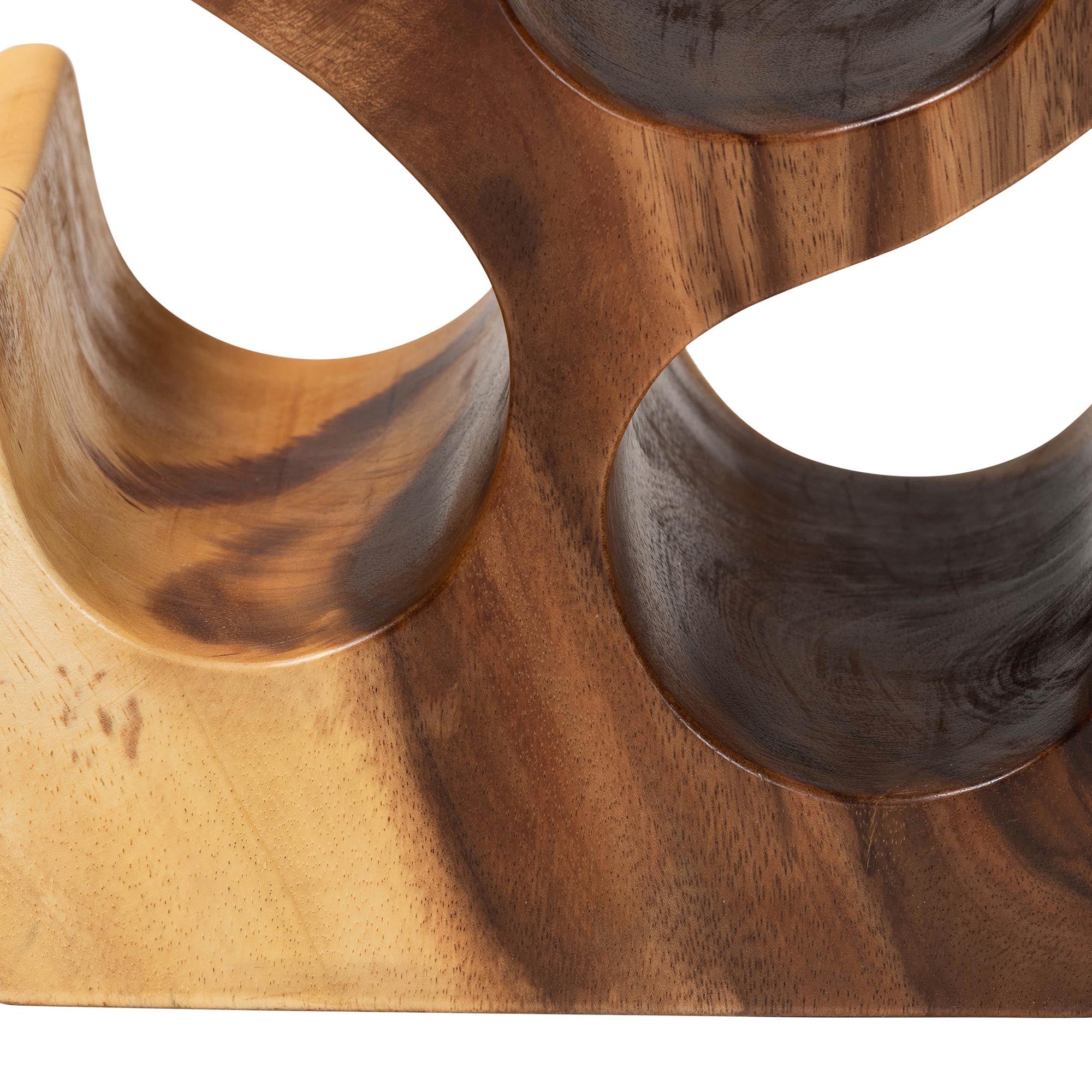 Bali & Pari Matana Suar Wood Wine Rack