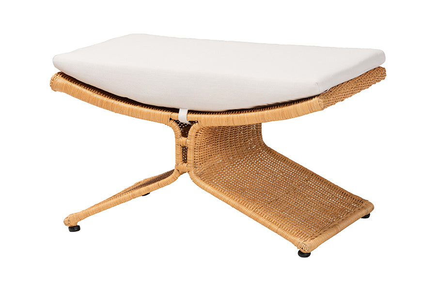 Bali & Pari Reya Rattan Footstool