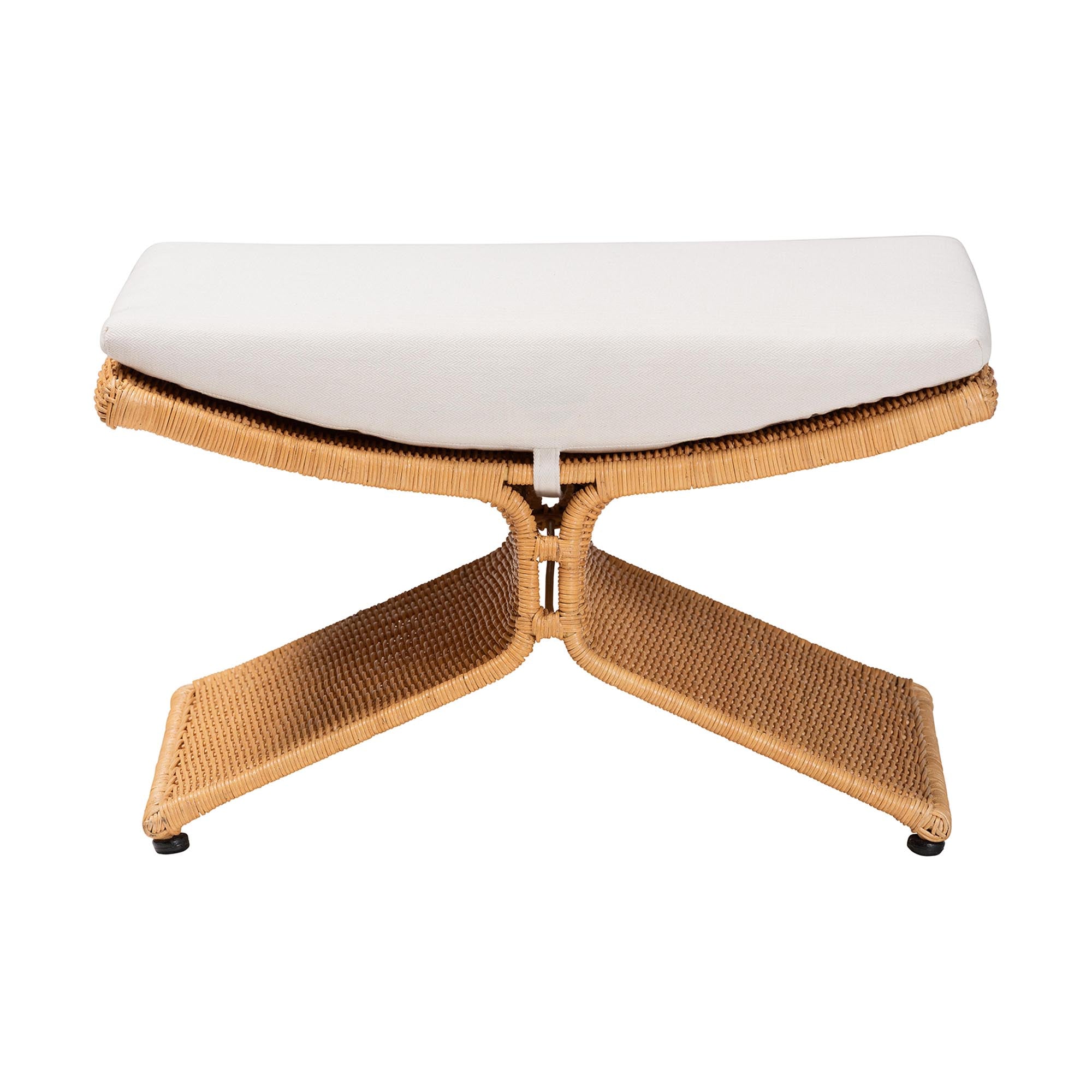 Bali & Pari Reya Rattan Footstool