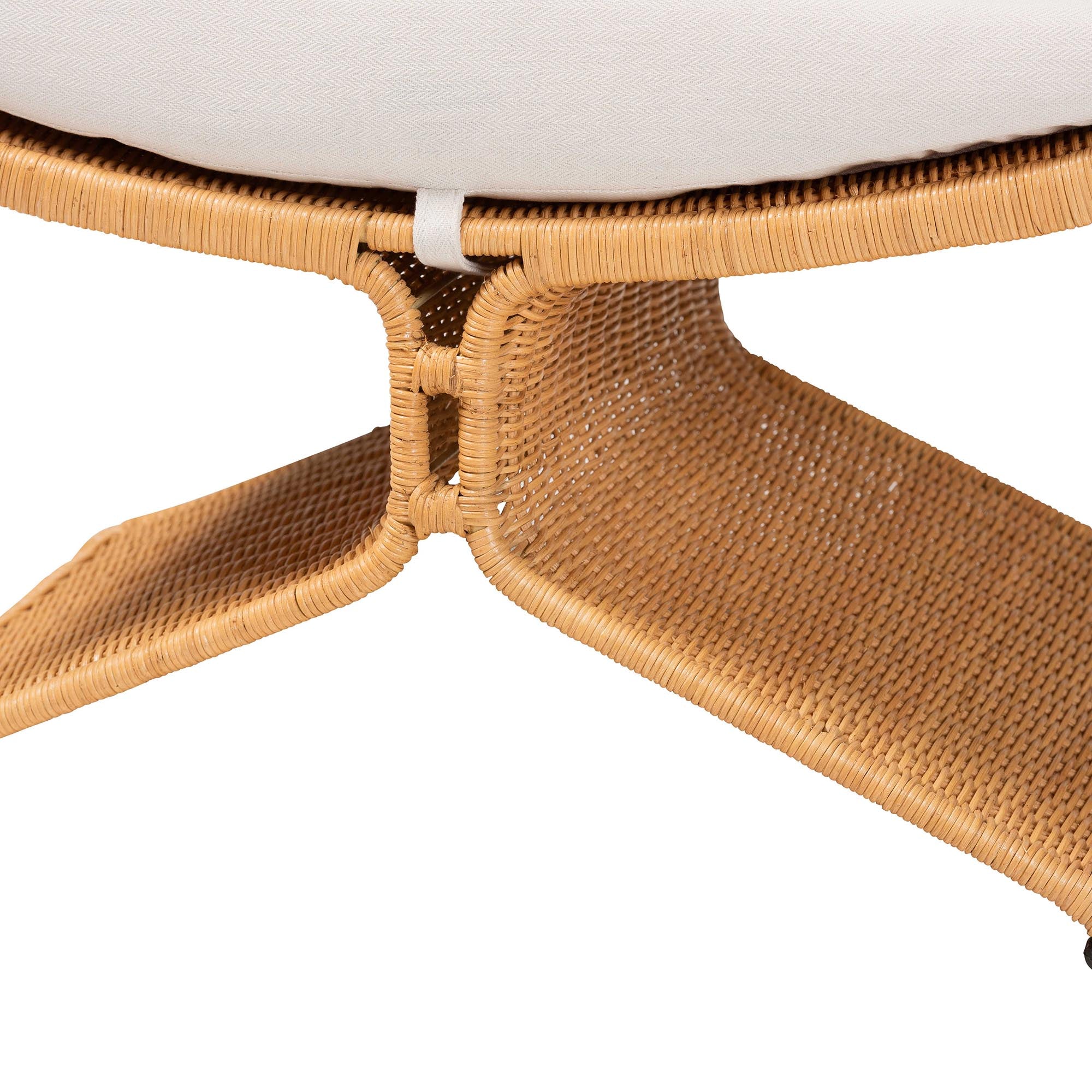 Bali & Pari Reya Rattan Footstool