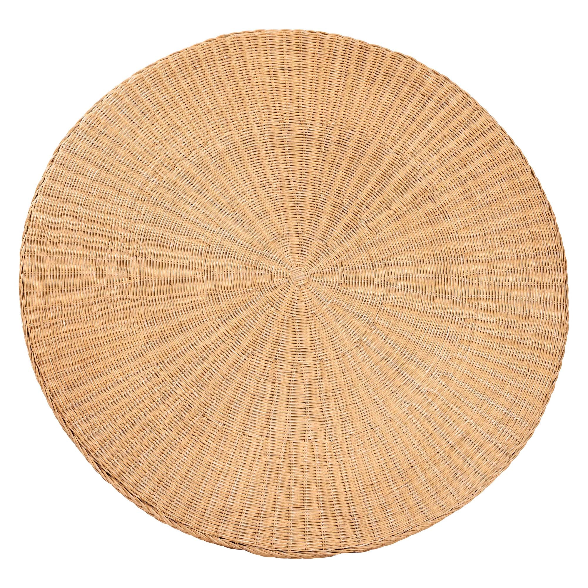 bali & pari Akiko Bohemian Light Honey Rattan 5-Piece Dining Set