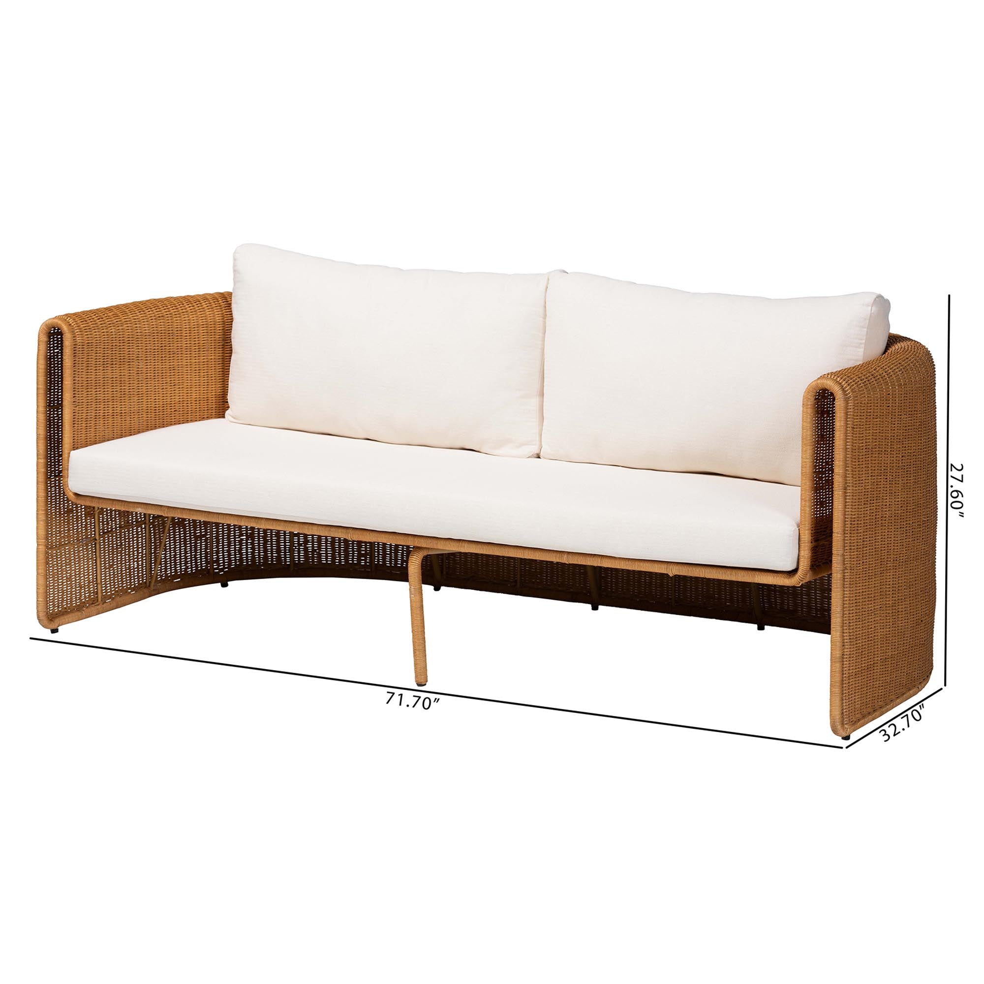 Bali & Pari Carina Rattan Sofa