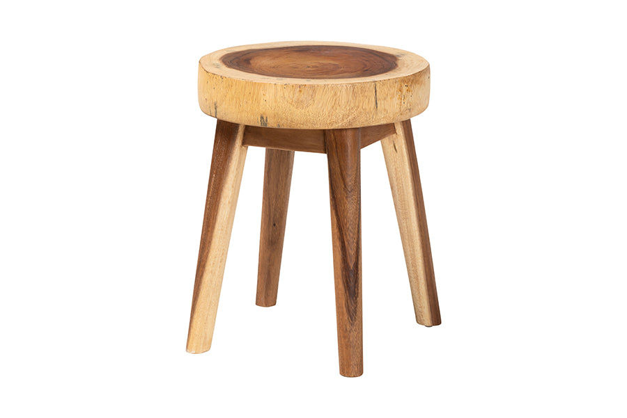 Bali & Pari Jia Suar Wood End Table