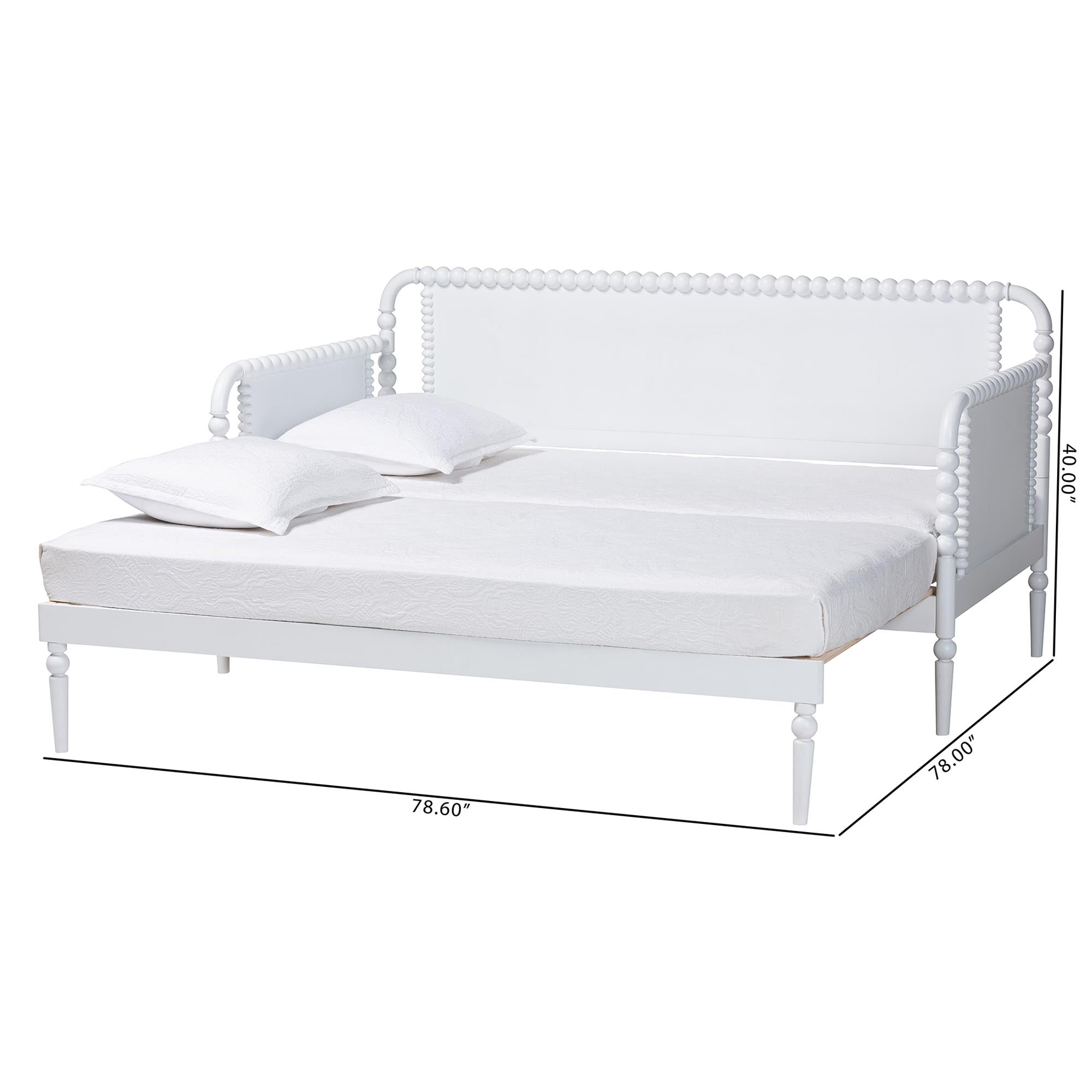 Lucera Bobbin -To- Expandable Daybed