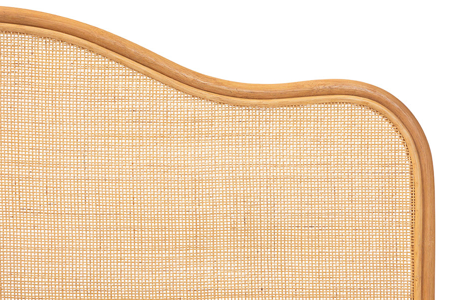 Bali & Pari Adelita Rattan Arched Headboard