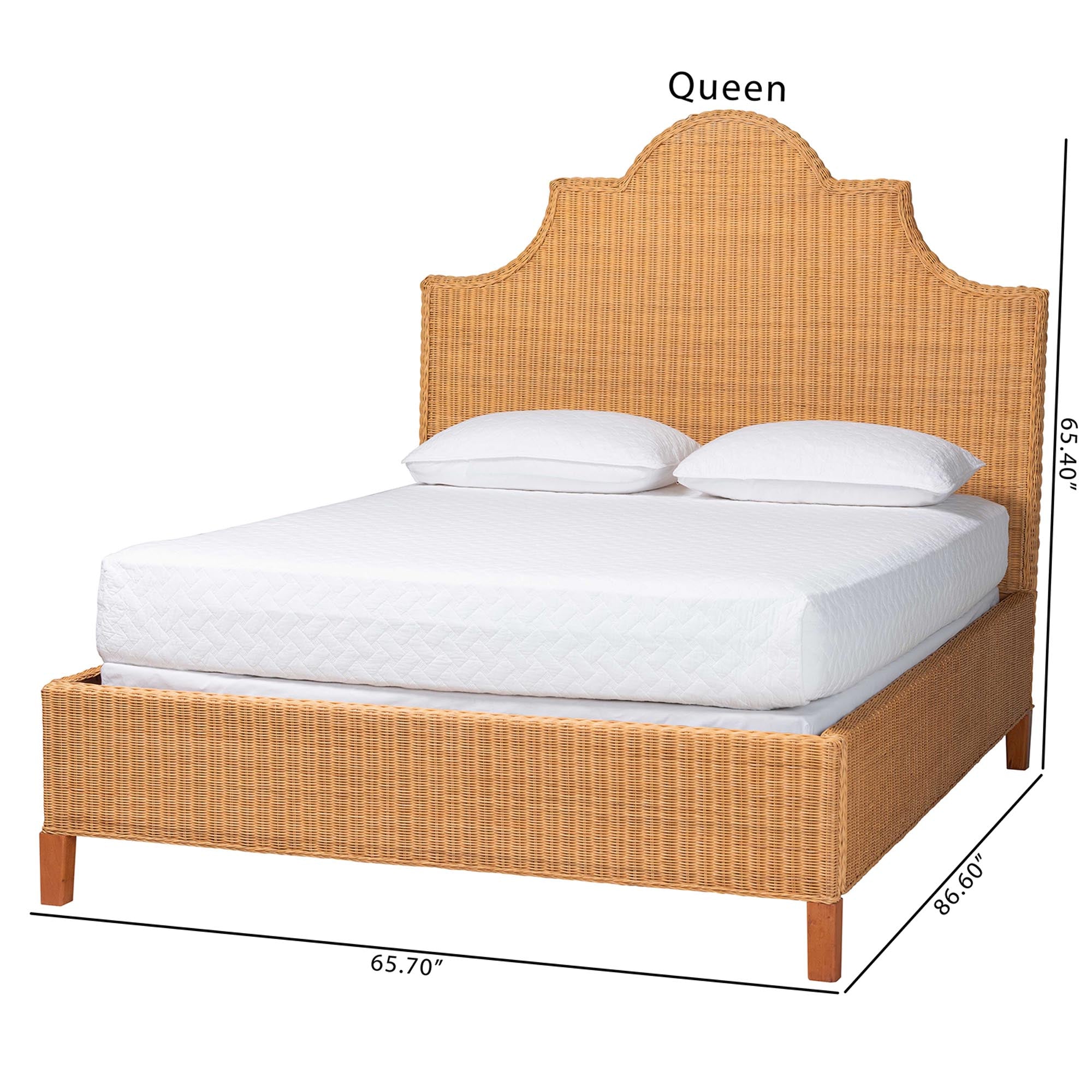 Bali & Pari Melanie Rattan Bed