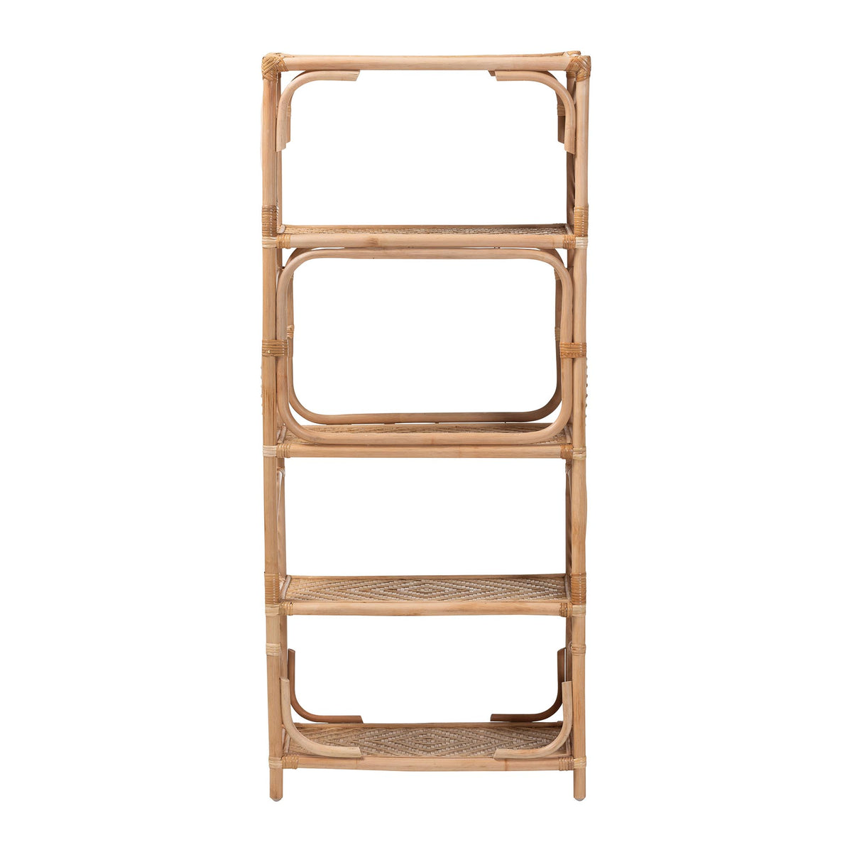 Bali & Pari Baara Rattan 4-Tier Display Shelf