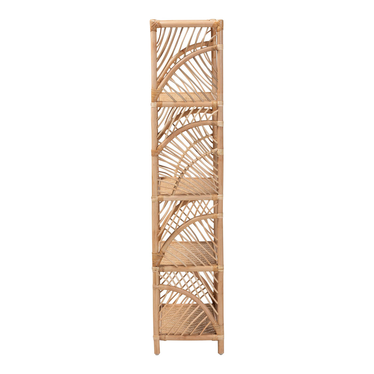 Bali & Pari Baara Rattan 4-Tier Display Shelf