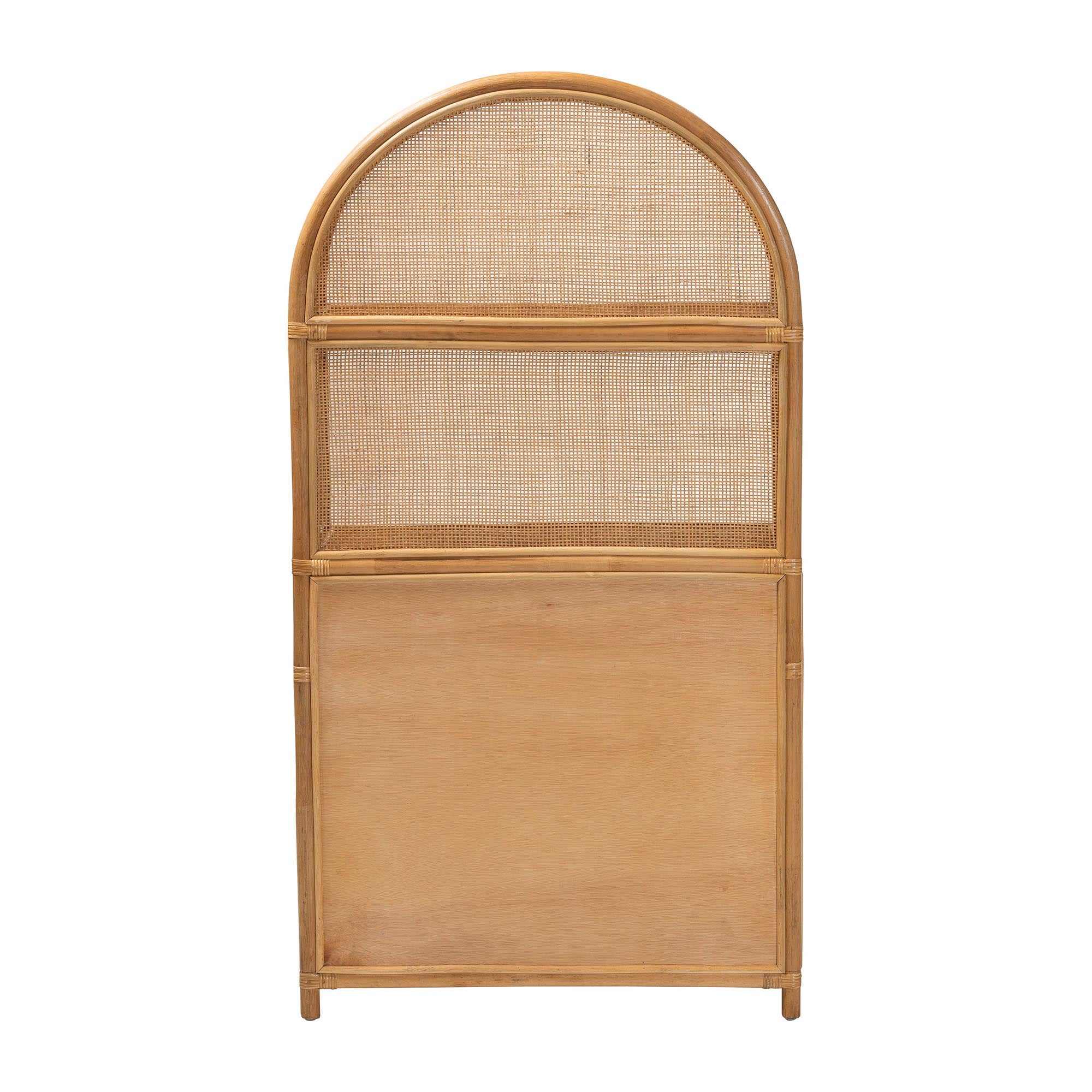 Bali & Pari Mairen Arched Rattan Storage Cabinet