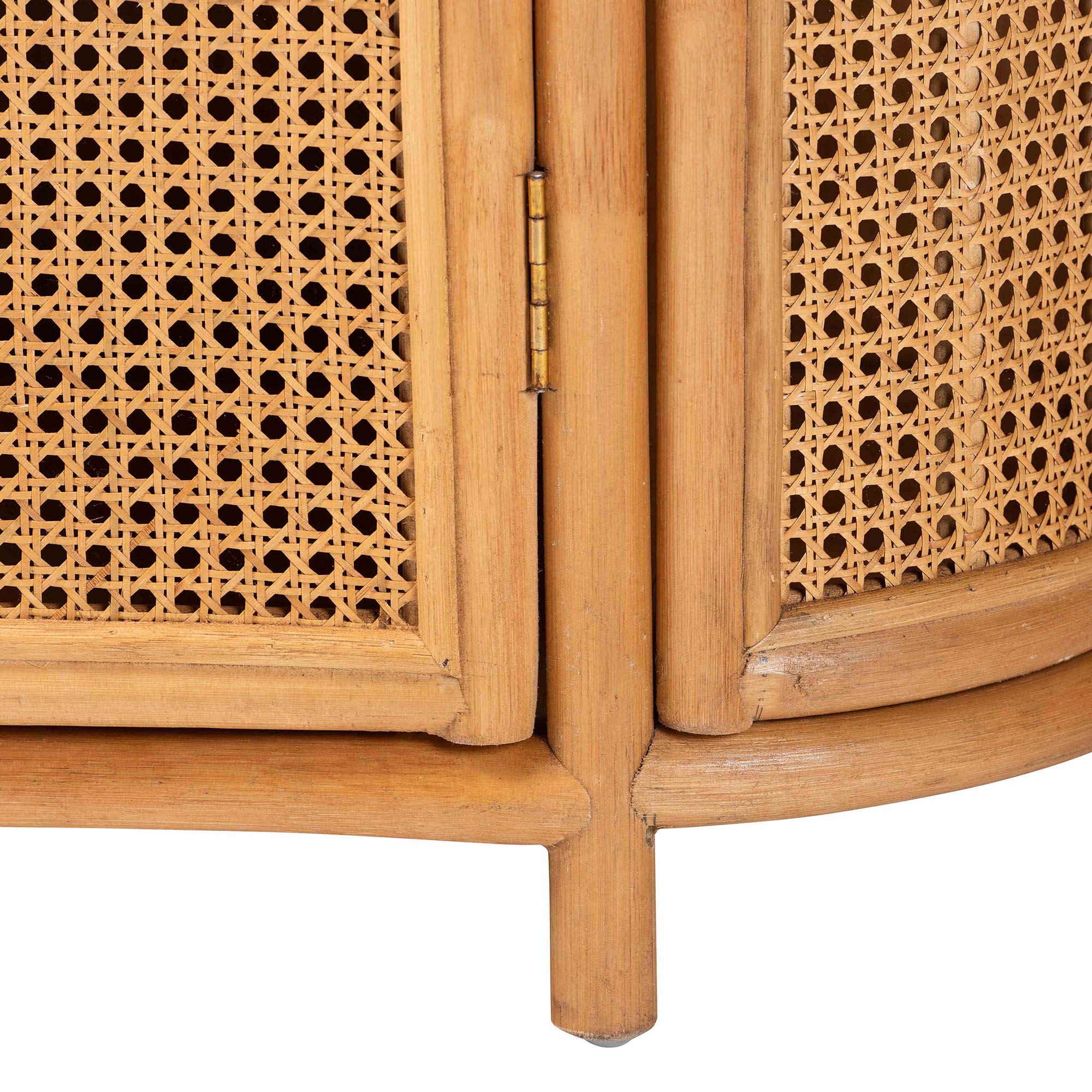Bali & Pari McKenna Rattan Storage 1-Drawer Cabinet