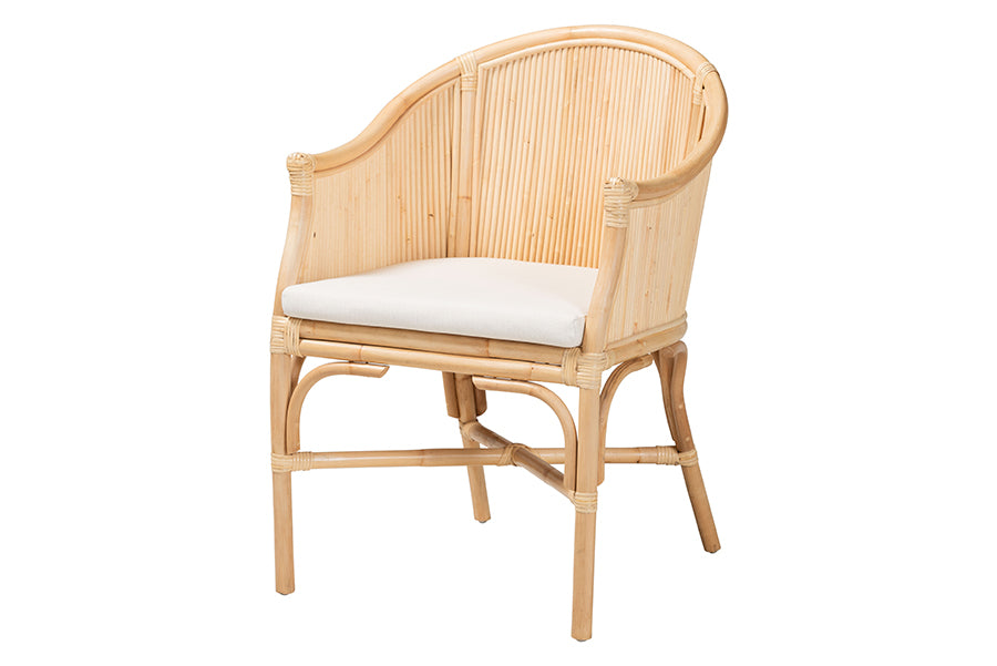 Bali & Pari Hollis Rattan Barrel Chair