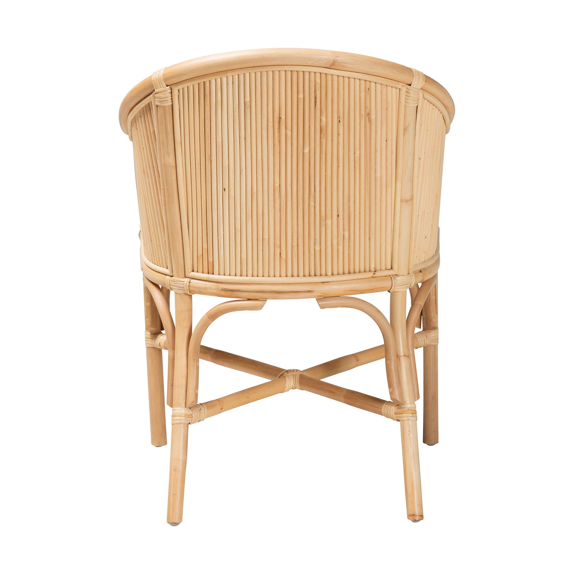 Bali & Pari Hollis Rattan Barrel Chair