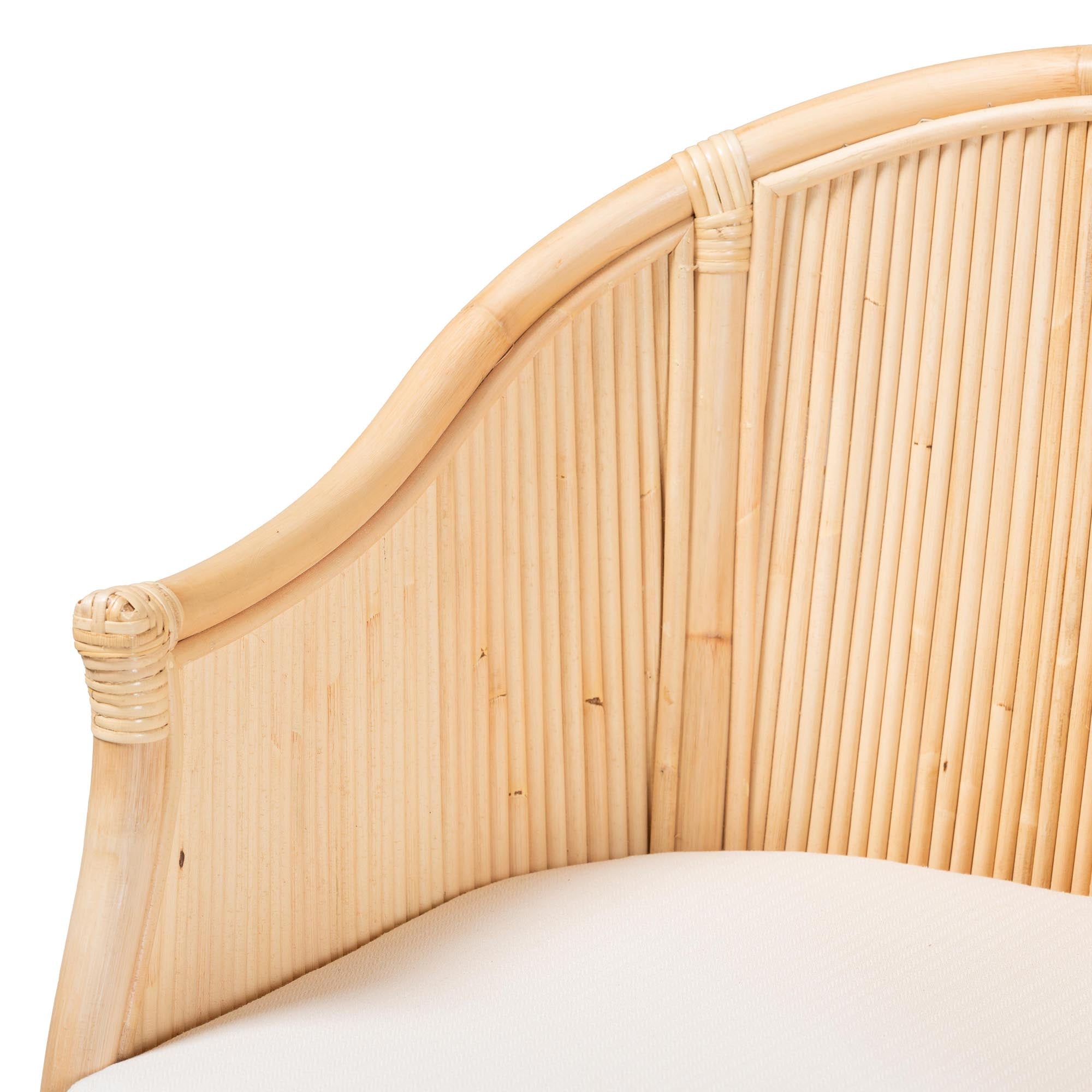 Bali & Pari Hollis Rattan Barrel Chair
