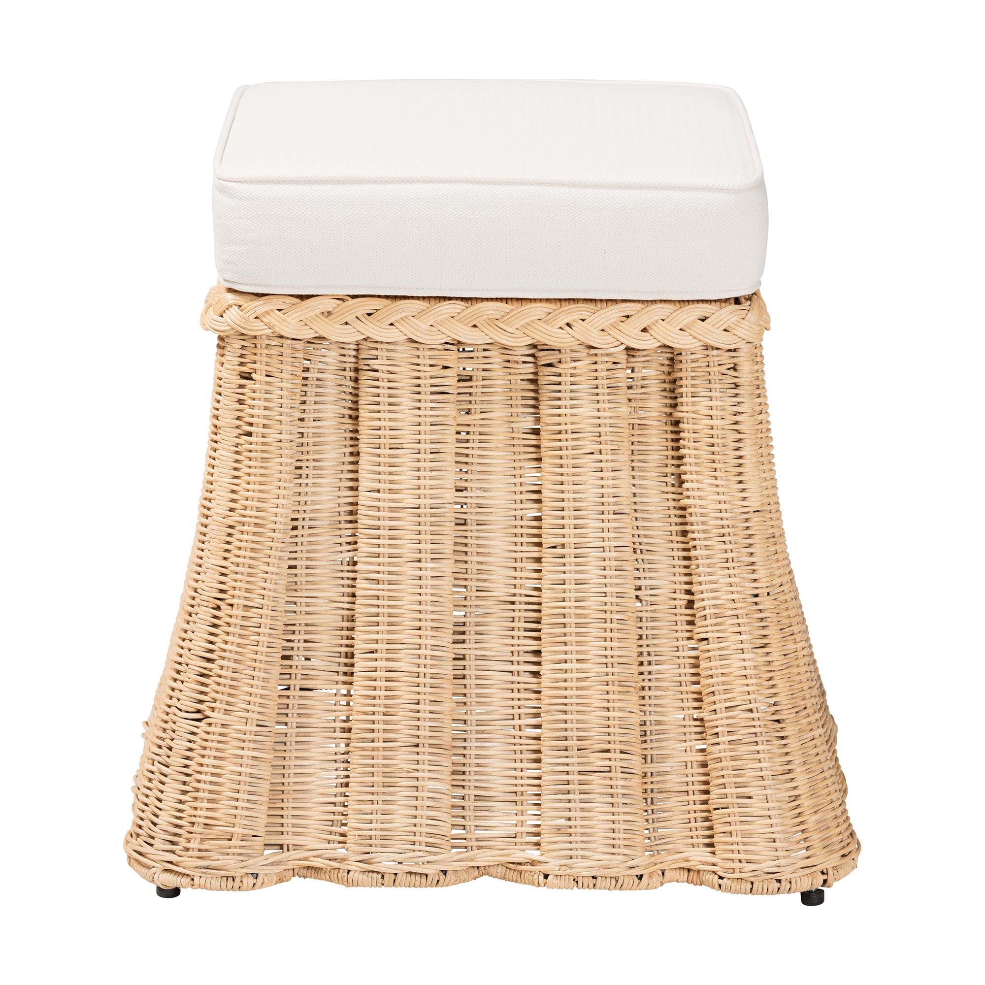 Bali & Pari Rotem Rattan Ottoman