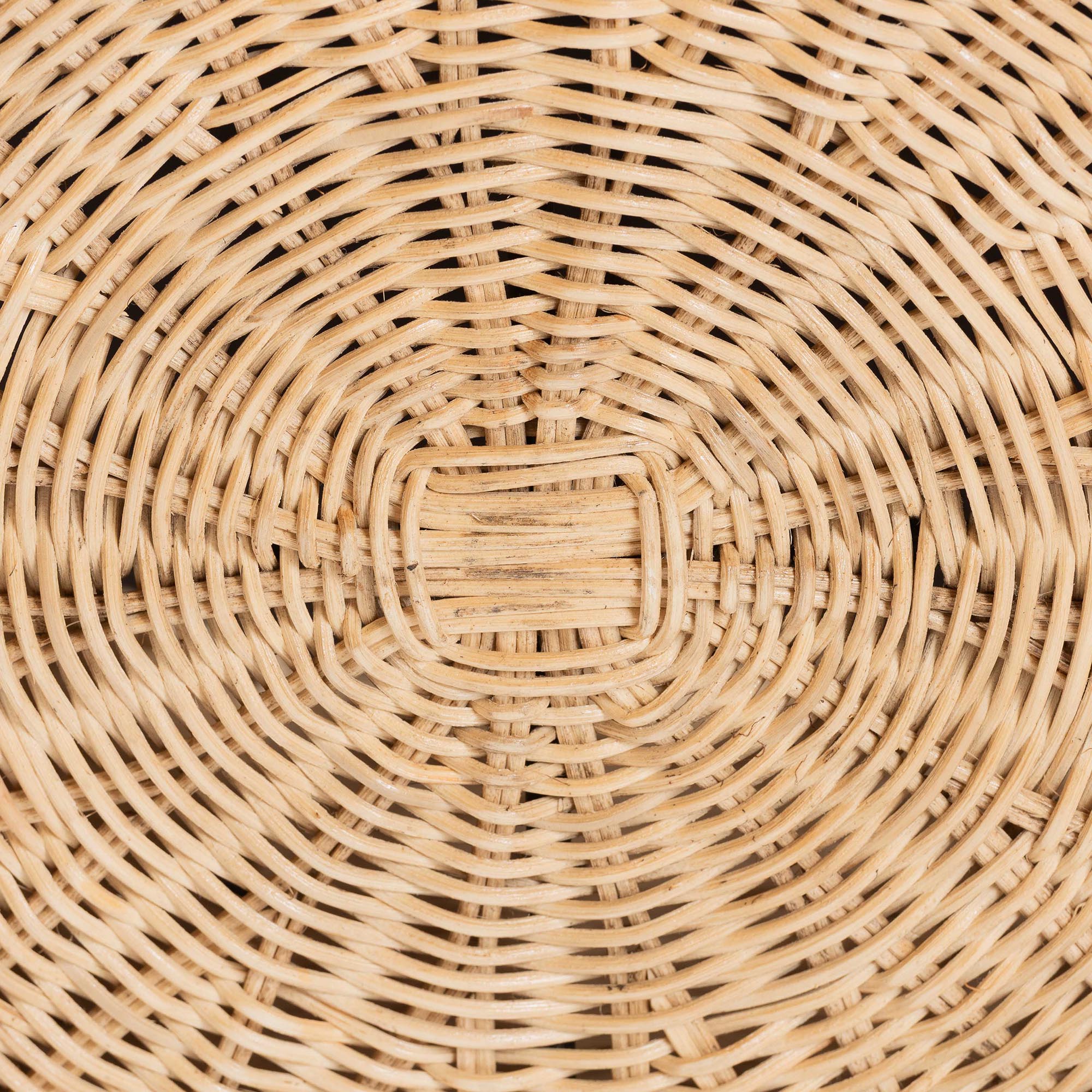 Bali & Pari Ying Round Rattan Ottoman