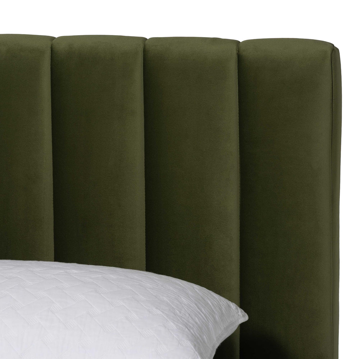 Granger Velvet Upholstered Platform Bed
