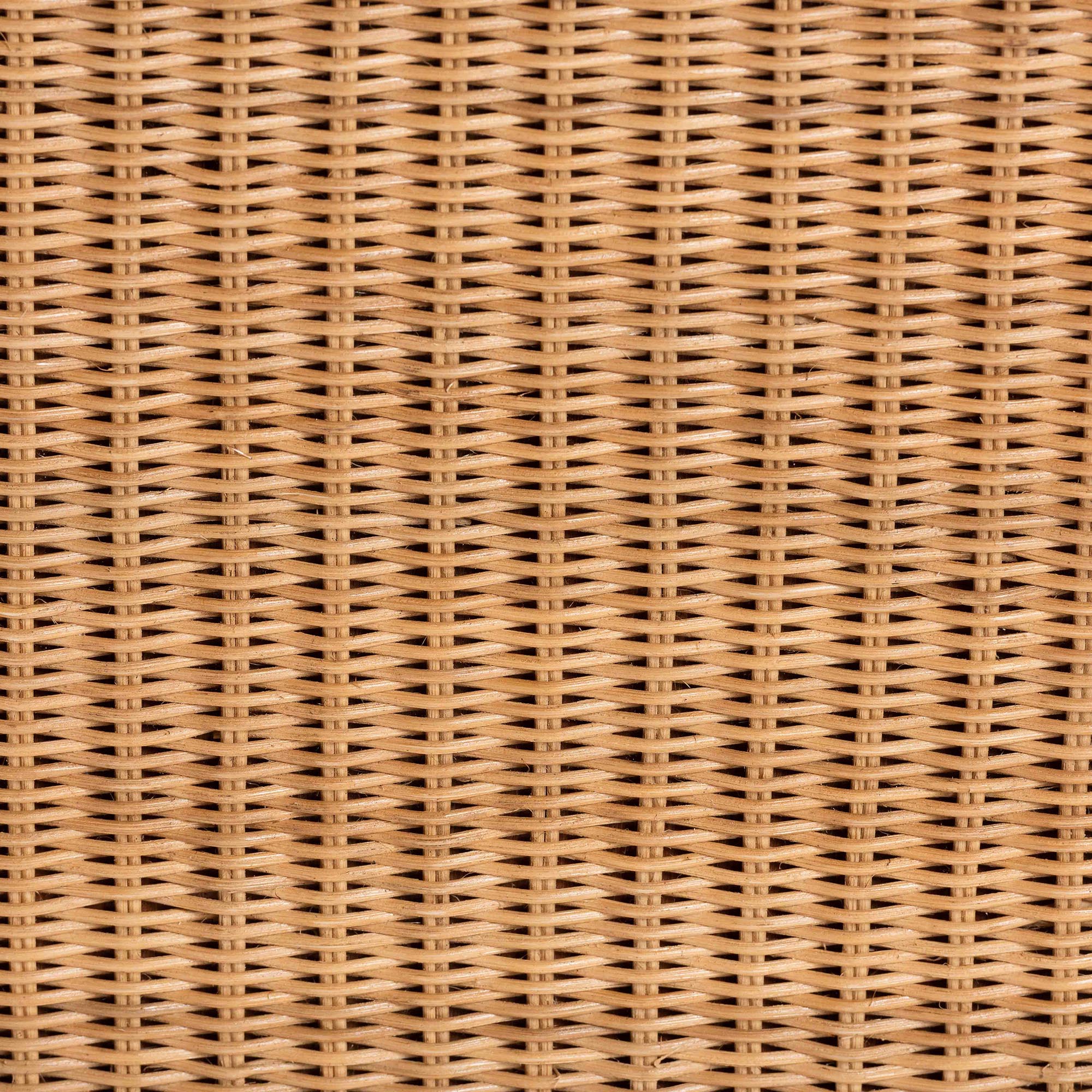 Bali & Pari Palm Scalloped Rattan Coffee Table
