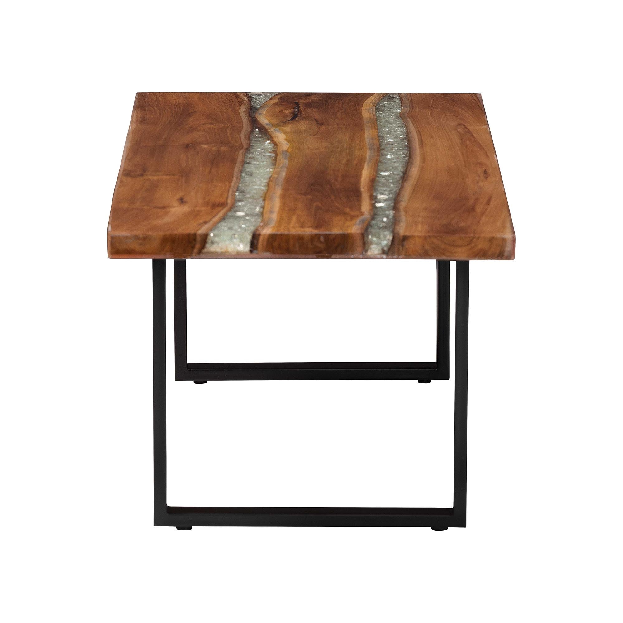 Bali & Pari Apio Wood Epoxy Resin Coffee Table
