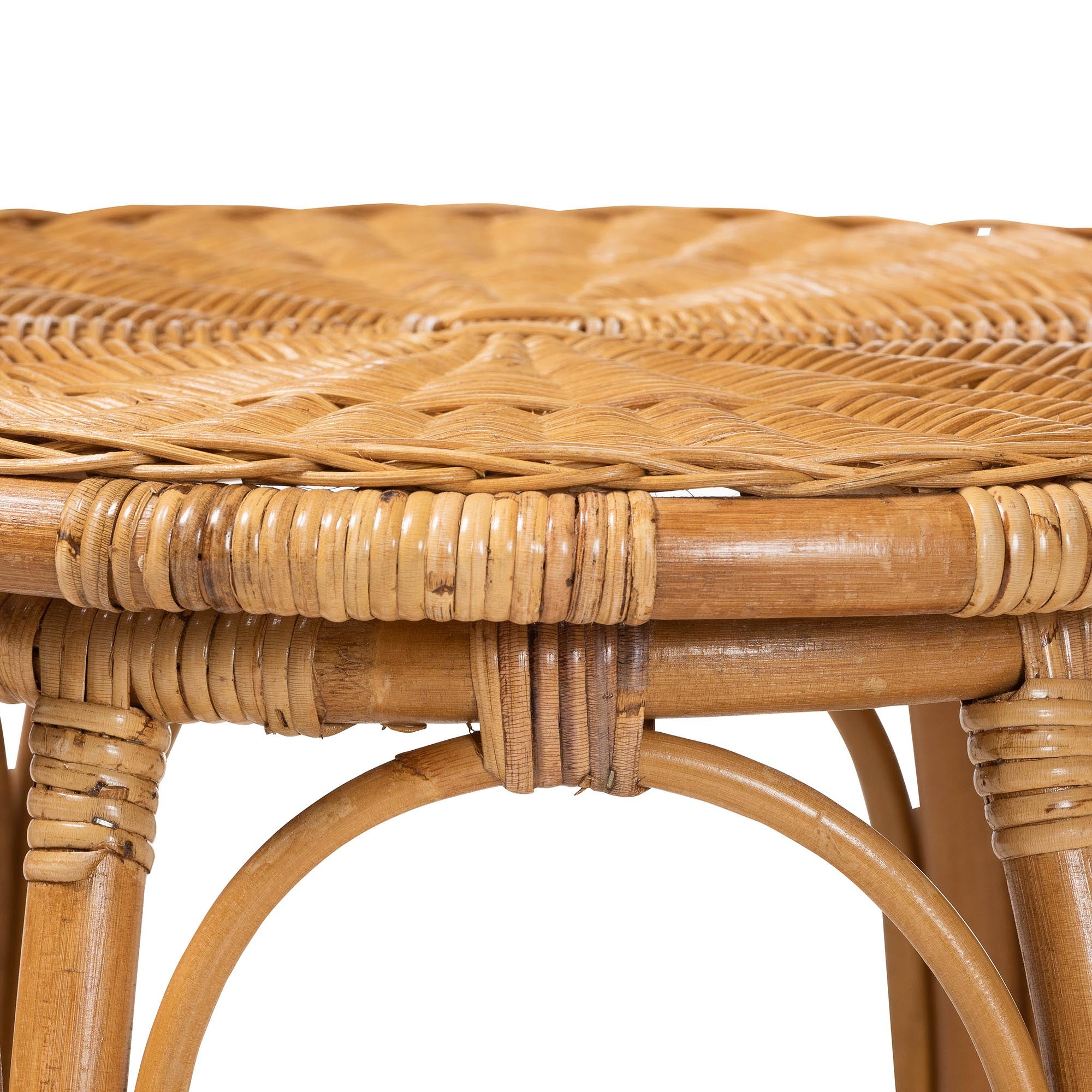 Bali & Pari Jayana Rattan Round End Table