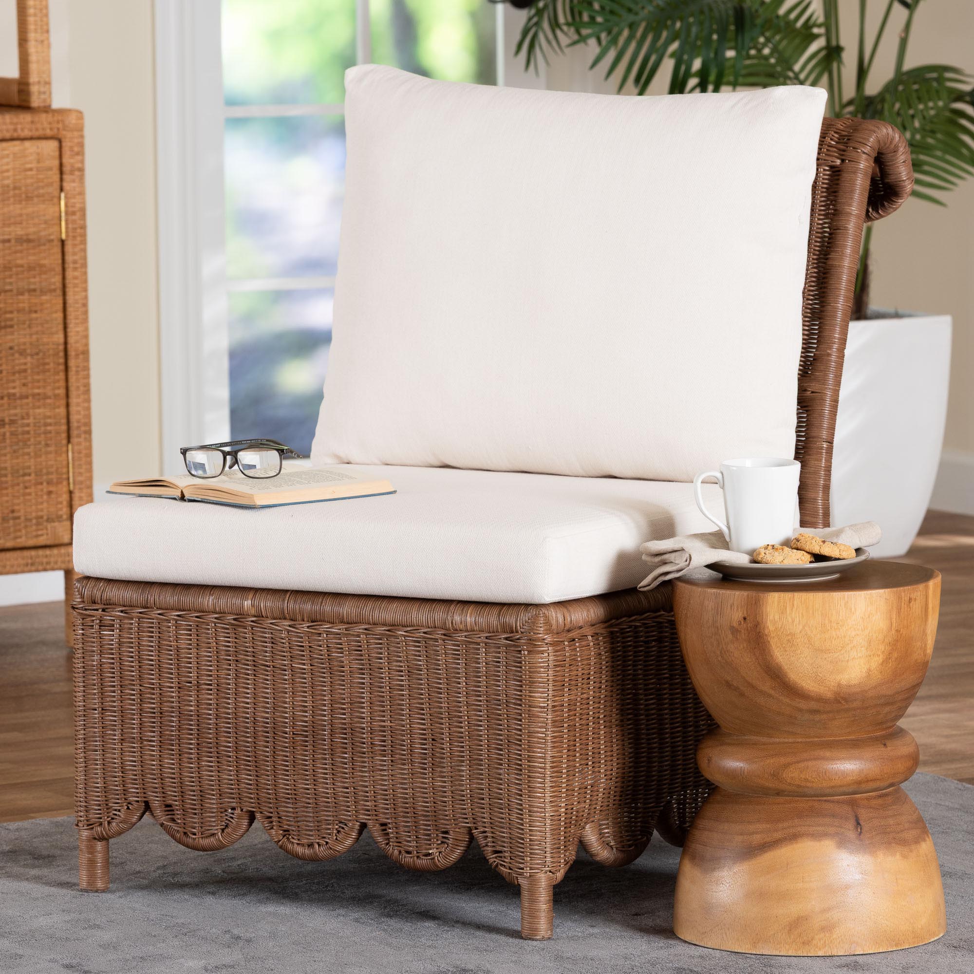Bali & Pari Detta Rattan Accent Chair