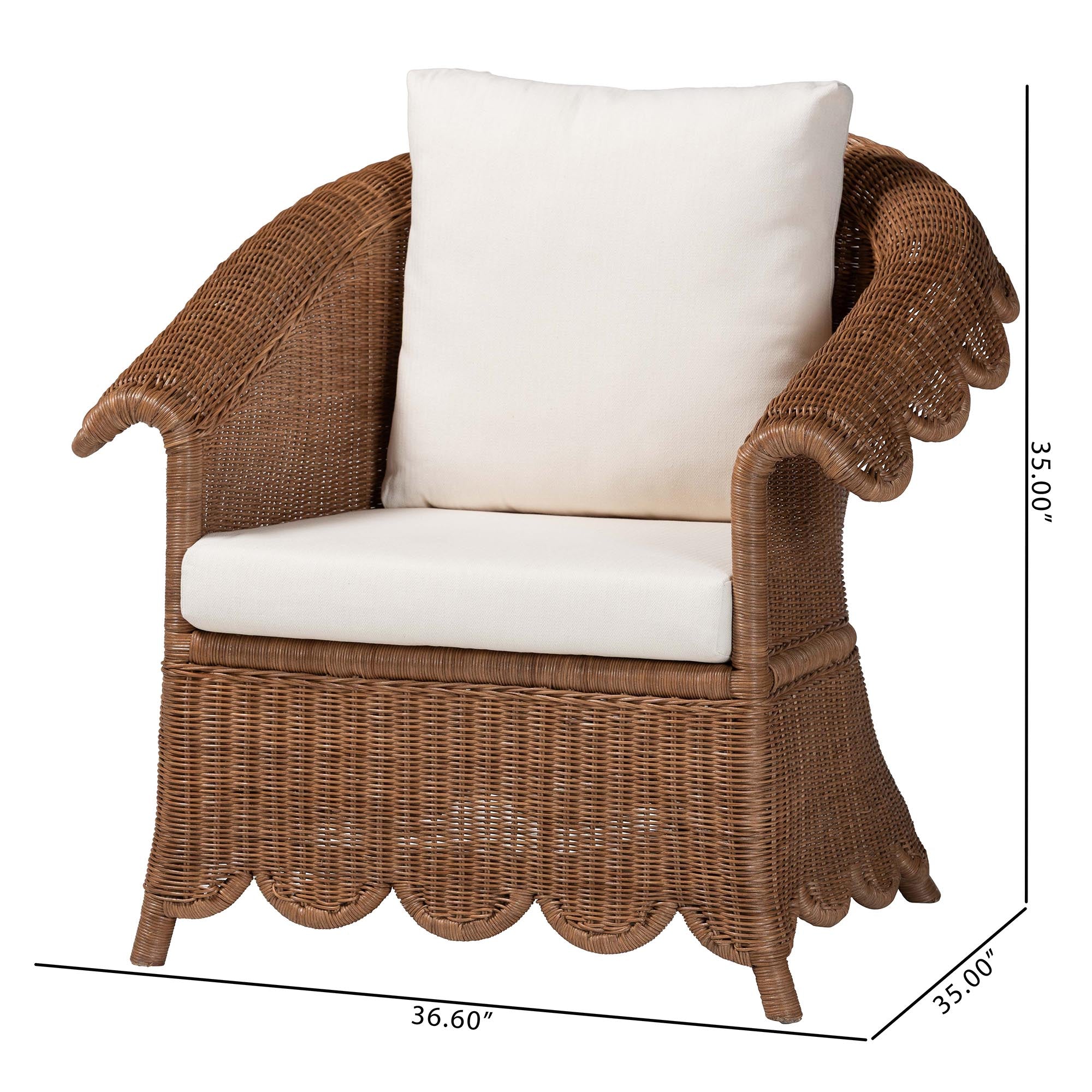 Bali & Pari Detta Rattan Armchair