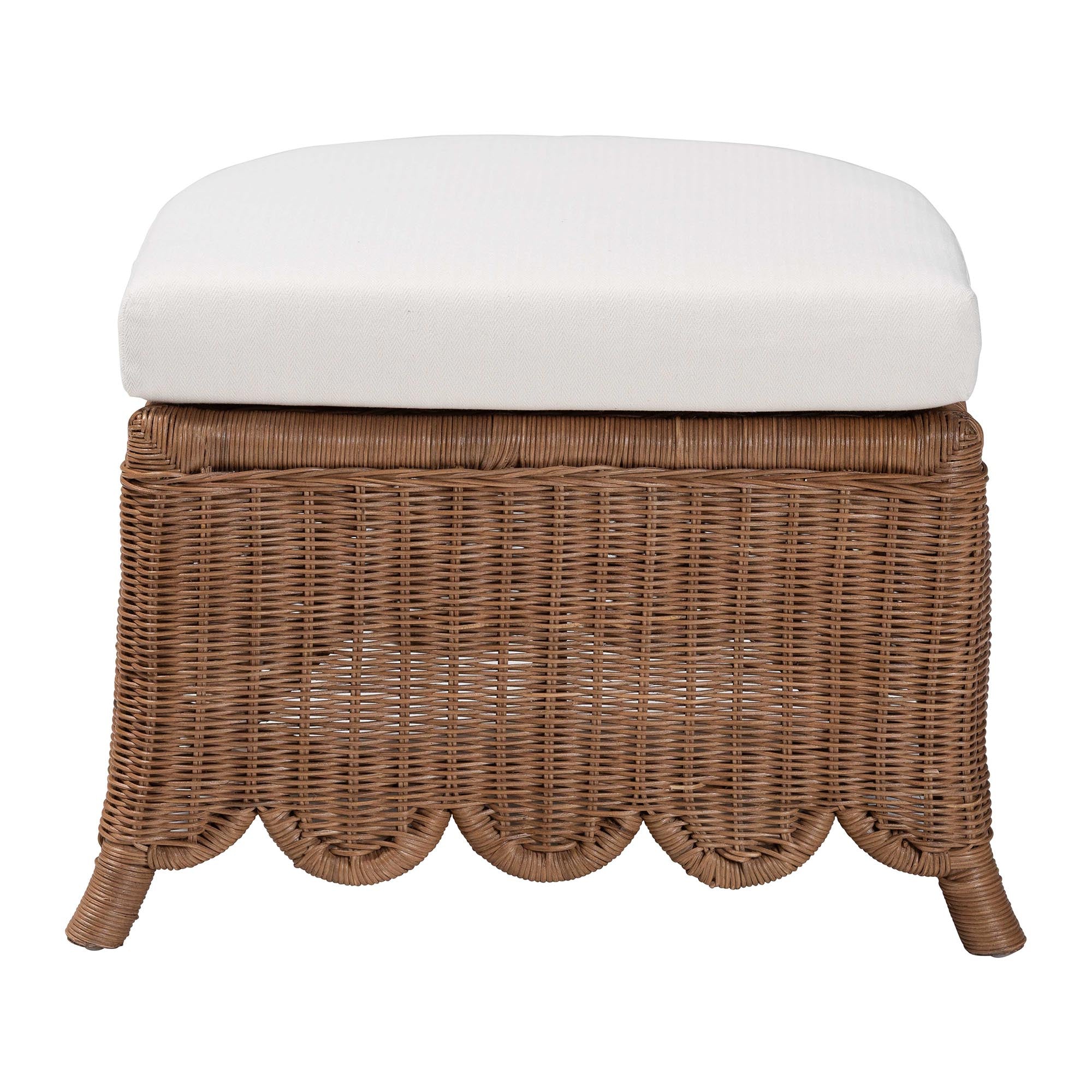 Bali & Pari Detta Rattan Footstool