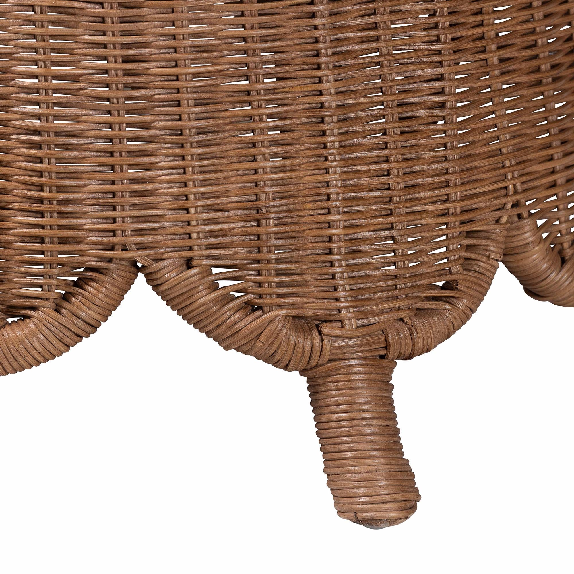 Bali & Pari Detta Rattan Footstool