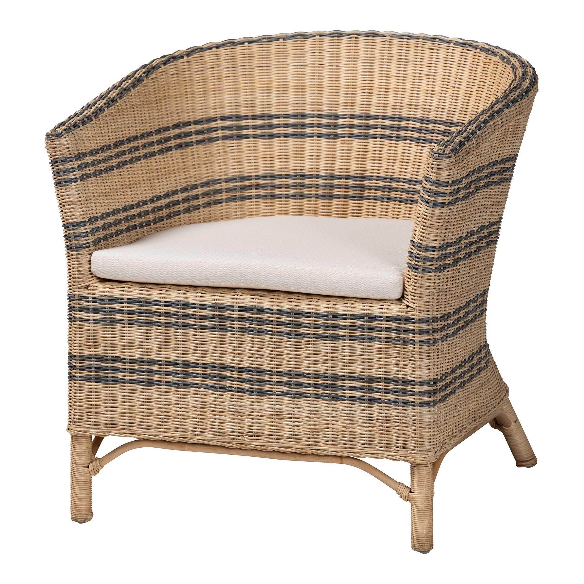 Bali & Pari Elda Rattan Accent Chair