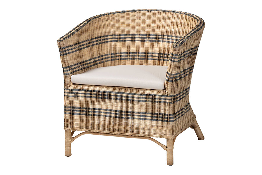 Bali & Pari Elda Rattan Accent Chair