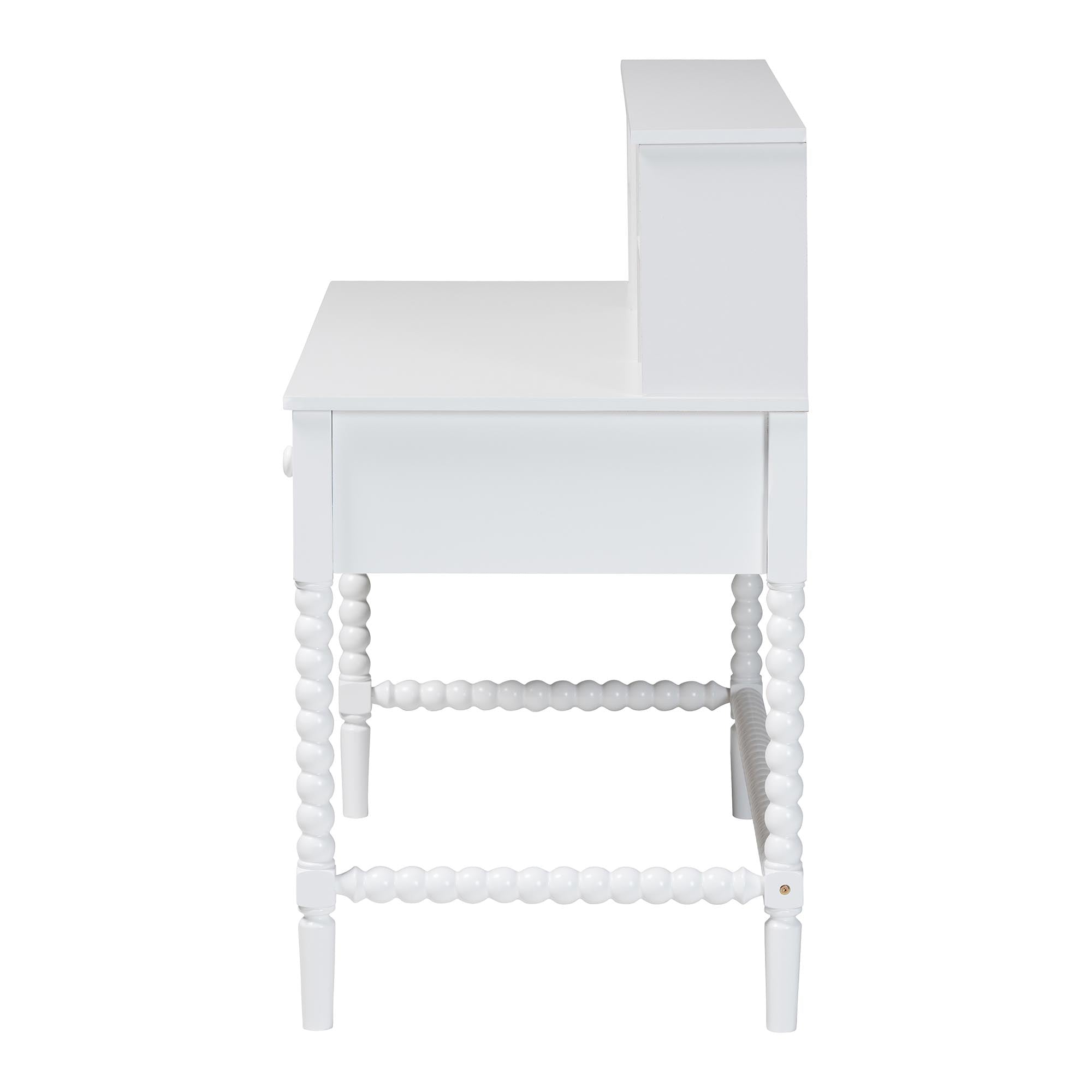 Archwood Writing Desk 3-Drawer Wood Desk