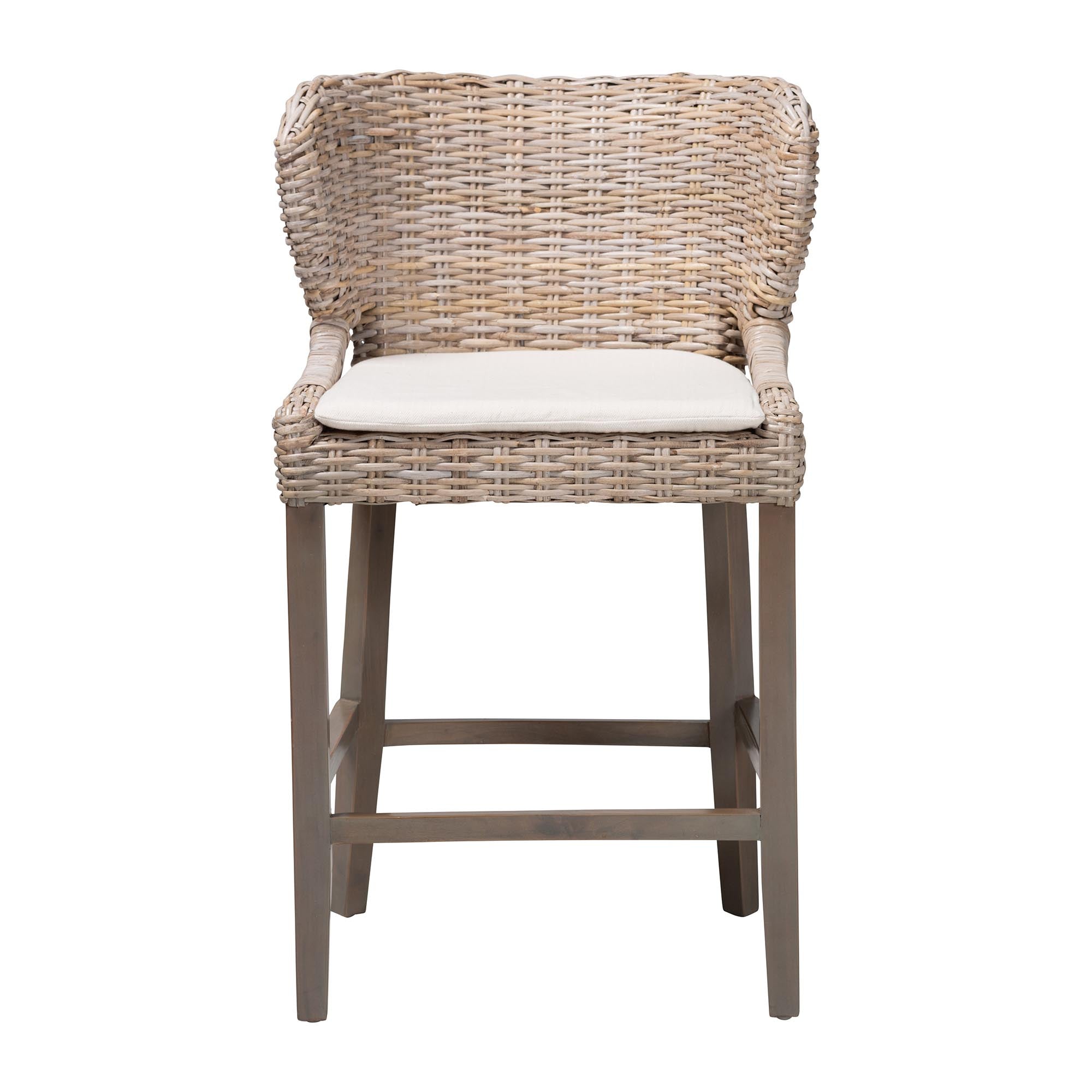 Bali & Pari Niesha Kubu Rattan Counter Stool