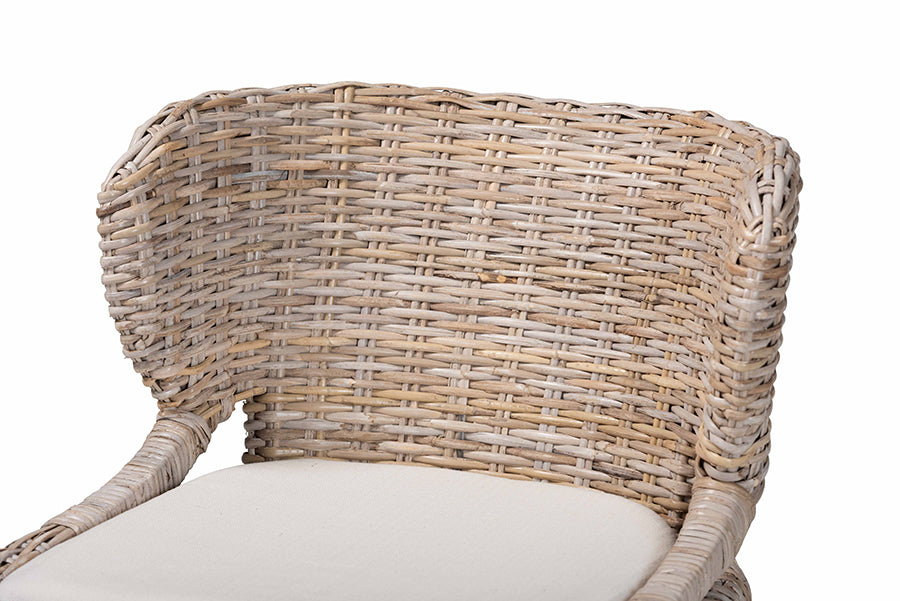 Bali & Pari Niesha Kubu Rattan Counter Stool