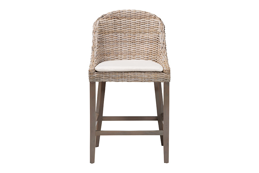 Bali & Pari Lara Kubu Rattan Counter Stool